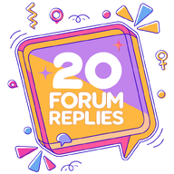 20 Forum Replies