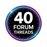 40 Forum Threads